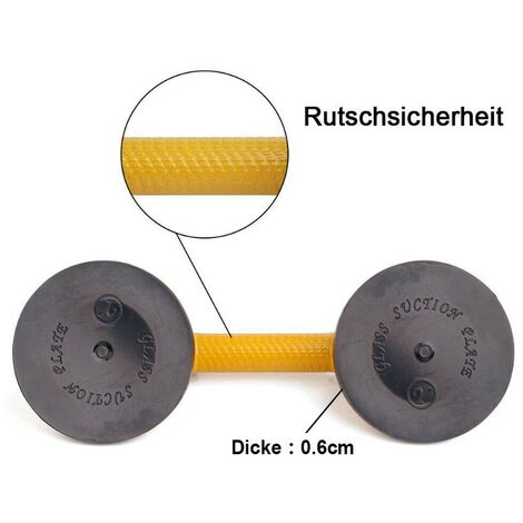 Support Voiture Double Ventouse Avec Boule 2,5 Cm - Compatible RAM, Fixation Solide Pour GPS/Phone - 4