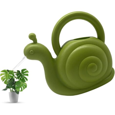 Arrosoir Escargot Fallen Fruits - Design Amusant Vert - Capacité 1L - Plastique Durable