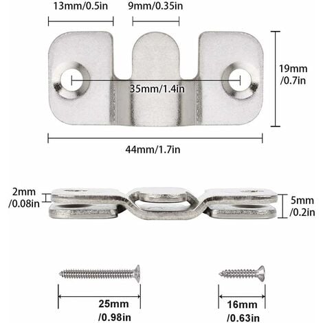 TTCR-II Support mural de guitare horizontal, Crochets Pied guitare