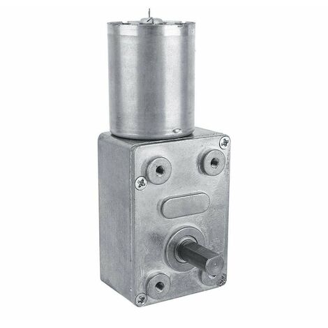 Moteur DC 12V à Réducteur + Codeur – Couple Élevé 10/20/30/40/100 RPM – Rotation Réversible – Applications Automatisation & DIY
