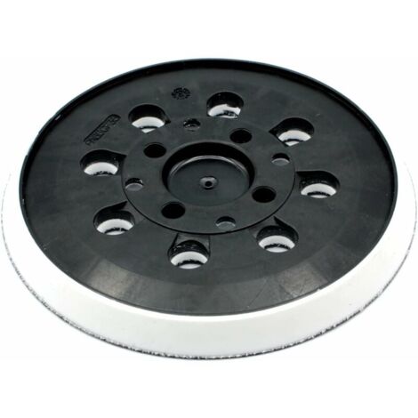 Plateau de ponçage pour Bosch (Ø 125 mm, dureté moyenne avec système accessoires pour ponceuse excentrique PEX 300/400 AE / 4000 AE / Advanced Orbit 18