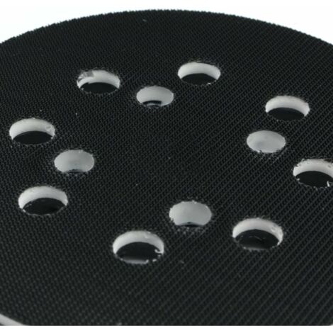 Plateau de ponçage pour Bosch (Ø 125 mm, dureté moyenne avec système accessoires pour ponceuse excentrique PEX 300/400 AE / 4000 AE / Advanced Orbit 18