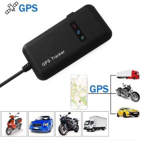 Traceur GPS, tracker en temps réel traceur de position, geo-fence, alarme, App gratuite antivol pour voiture moto camion, GT02A -63mm x 46mm x 17mm -