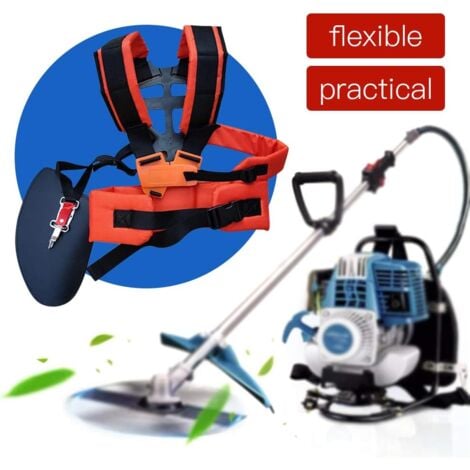 Harnais Effort Réglable Confortable,Harnais à Epaule Pratique Confort Pour Débroussailleuse Tondeuse à Gazon Universal Machine De Jardin Accessoire
