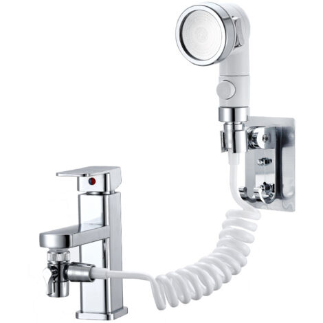 Douchette Lavabo Salle De Bain - Douchette Sur Robinet Facile À Laver
