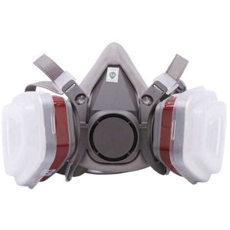 [JAMAIS UTILISÉ]Masque Protection 7 In 1, Masque Peinture, Réutilisable Avec Filtre Anti Poussière,Masque A Gaz Respiratoire Avec Filtre Pour Pulvérisation,Peinture,Travaux, Produits Chimiques,Bricola