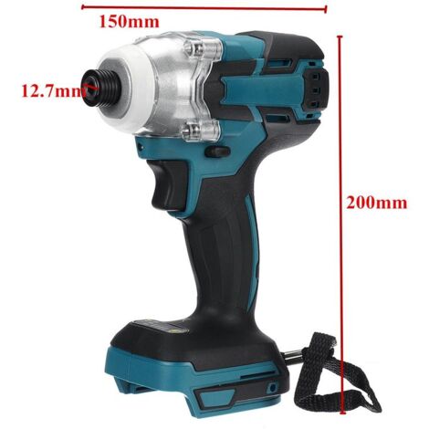 Clé À Chocs Sans Fil Sans Avec Adaptateur, 320Nm Boulonneuse A Choc