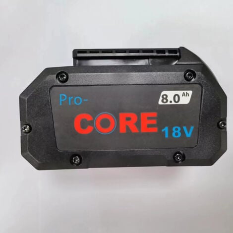 Nouvelle batterie Replacement pour Bosch Bosch 18V 8.0Ah -21700 40T Lithium Ion Battery BAT609,BAT609G