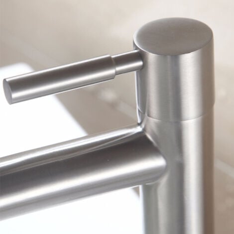 Robinet de lavabo mitigeur de lavabo en acier inoxydable brossé mat