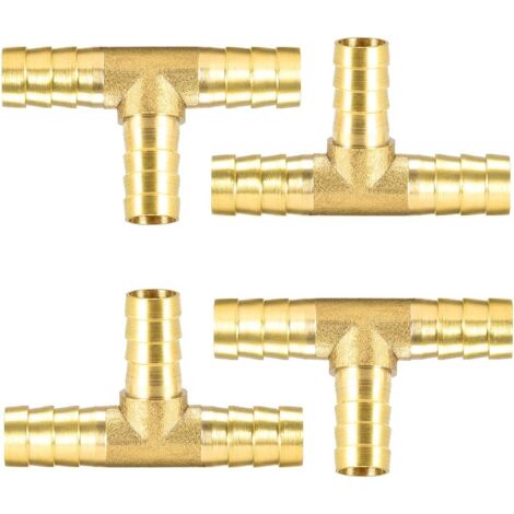 Lot De 2 Raccords De Tuyau En T En Acier Y 3 4 Voies En