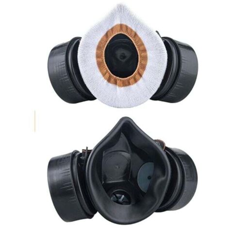 Masque De Protection Respiratoire Réutilisable Avec Lunettes - 10 Filtres Inclus