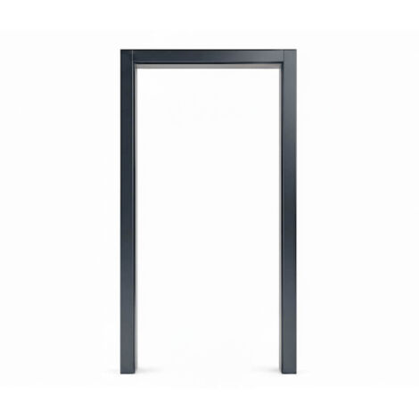 Kit de nez de cloison en alu 15/10ème pour encadrement de porte - 74mm - RAL7016 - ALUHOME