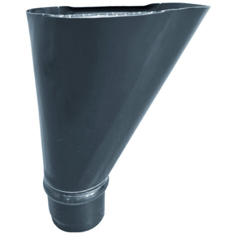 Cuvette de raccordement en alu Ø80mm - BA6 - ALUHOME (1/2)