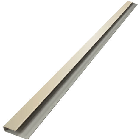 Coulisse ou couvre-joint en aluminium pour sous-face - 2 m - TP22 - ALUHOME
