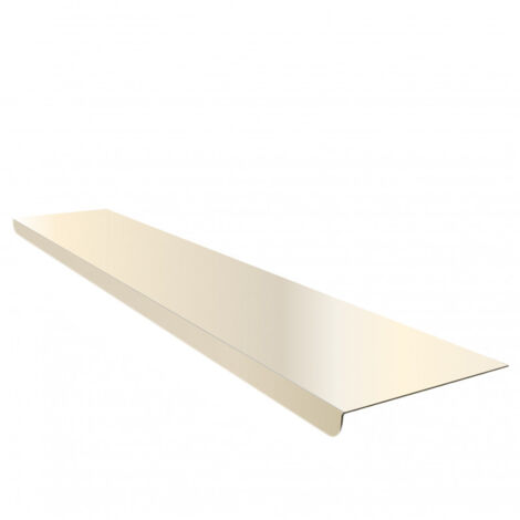 Rebord de fenêtre intérieur en alu 15/10ème - 1,40 m - 100mm - RAL1015 - ALUHOME