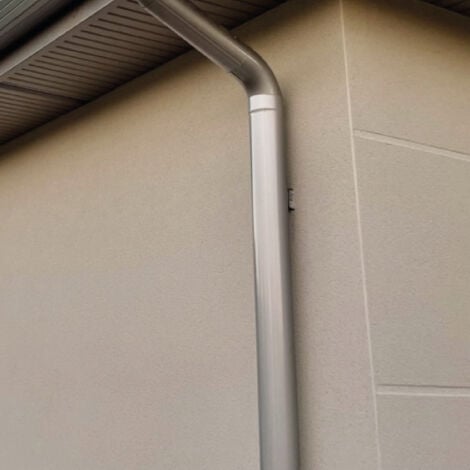 Descente 2m circulaire Ø80 mm en alu - BA6 - ALUHOME