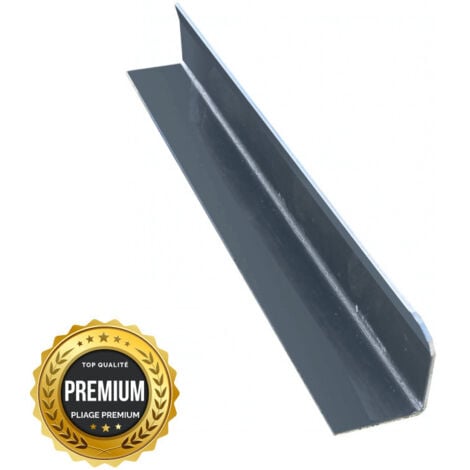 Talon mural en alu pour couvertine Couleur - Gris Anthracite - RAL 7016, Largeur - 285 mm - ALUHOME
