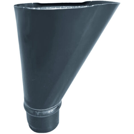 Cuvette de raccordement en alu Ø100mm - BA6 - ALUHOME