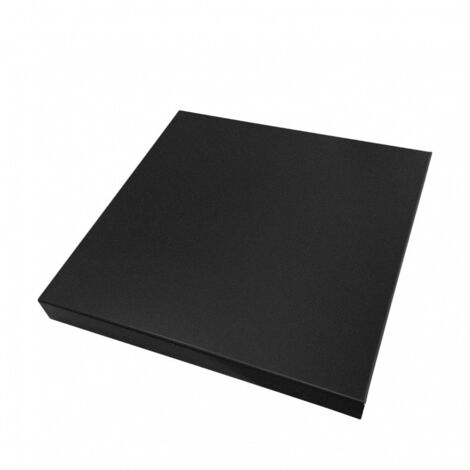 Chapeau de pile de poteau en alu - plat et carré - NG18 - Dimensions 300X300 mm - ALUHOME