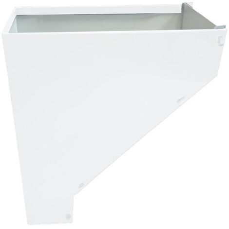 Cuvette de branchement alu pour descente 60x80 rectangulaire - B3 - ALUHOME