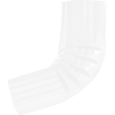 Coude frontal 60 x 80 en alu à angle de 74° - B3 - ALUHOME