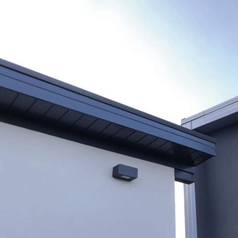 Habillage de bandeau en alu 2m avec pointe de diamant - BA6 - Hauteur 140 mm - ALUHOME