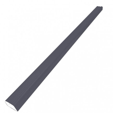 Tuyau 2m 60 x 80 - Descente rectangulaire en alu - BA6 - ALUHOME