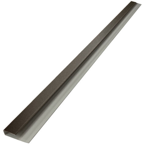 Coulisse ou couvre-joint en aluminium pour sous-face - 2 m - NG18 - ALUHOME