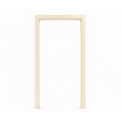 Kit de nez de cloison en alu 15/10ème pour encadrement de porte - 78mm - RAL1015 - ALUHOME