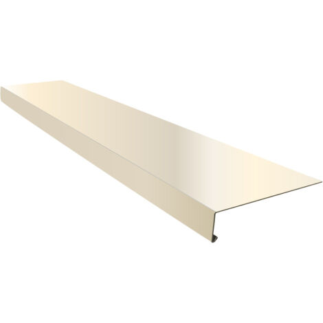 Appui de fenêtre extérieur 15/10eme 2m - 100mm - RAL1015 - ALUHOME