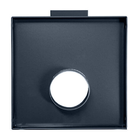 Boîte à eau BA6 en alu 7/10ème ECO - format carré - naissance Ø 70mm - ALUHOME