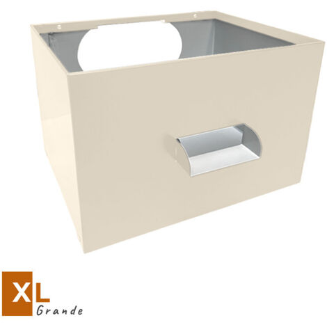 Boîte à eau TP22 en alu 7/10ème XL - grand format - naissance Ø 120mm - ALUHOME