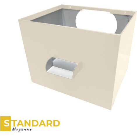 Boîte à eau TP22 en alu 7/10ème Standard - format moyen - naissance Ø 120mm - ALUHOME