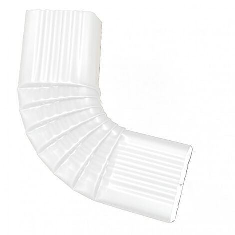 Coude latéral gauche 60 x 80 en alu à angle de 74° - B3 - ALUHOME