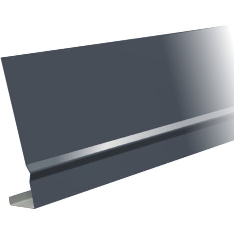 Habillage de bandeau en alu 2m avec pointe de diamant - BA6 - Hauteur 170 mm - ALUHOME