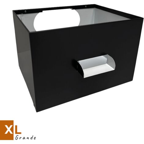 Boîte à eau N15 en alu 7/10ème XL - grand format - naissance Ø 100mm - ALUHOME