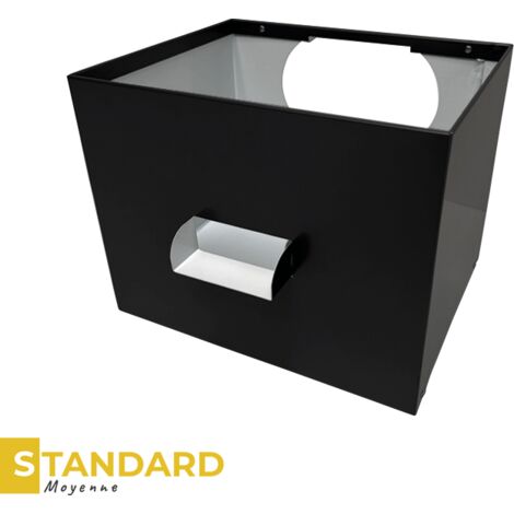 Boîte à eau N15 en alu 7/10ème Standard - format moyen - naissance Ø 70mm - ALUHOME