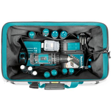 Schwarze Werkzeugtasche 440 x 240 x 250 mm - Makita E-15431