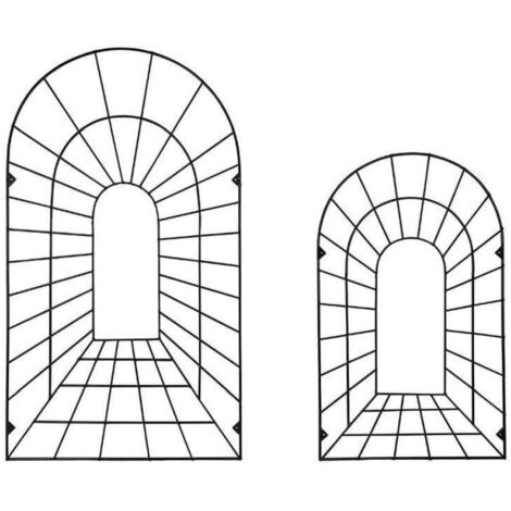 Illusion Trellis - Wall mounted - Large - Pack of 2