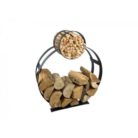 Log Holder Hoop And Kindling Powder Coated Solid Garden Pride (1/3)