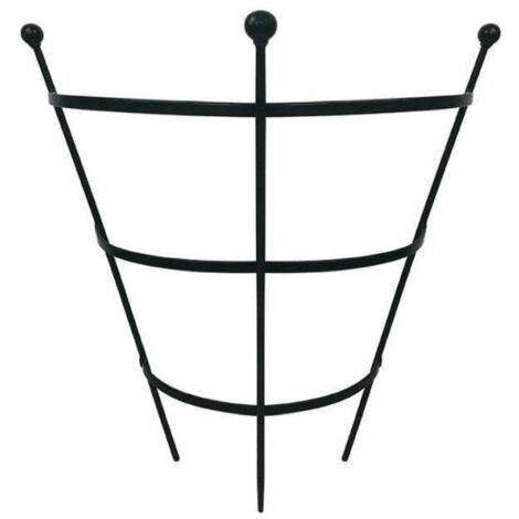 Half Peony Cage Support Frame - Green - Pack of 1