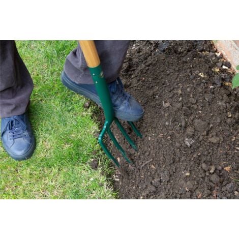 Carbon Steel Digging Fork Weatherproof Handle Wilkinson Sword