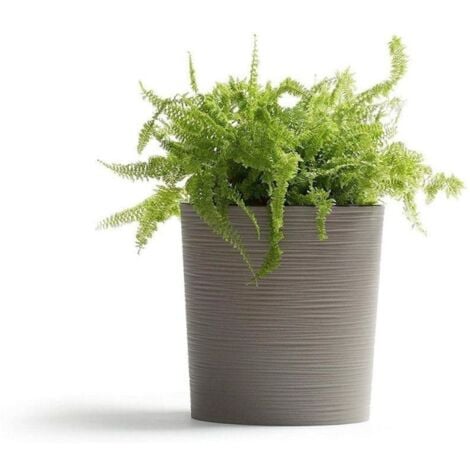 Malwa Eco Pot - Round - Green - Small (19cm Diameter)-LM842FG