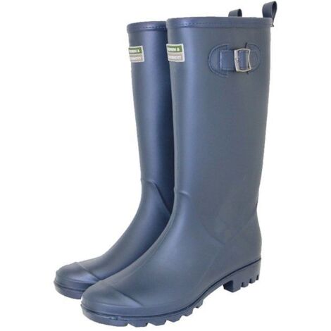 Burford Wellington Boots Navy - Size 9 -TFW5765