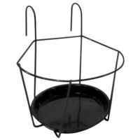 Balcony Pot Holder - Single flower pot holder - Small - 22cm Diameter - Pack of 3