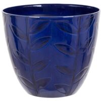 Leaf Pot - Blue-YLEAVESBL