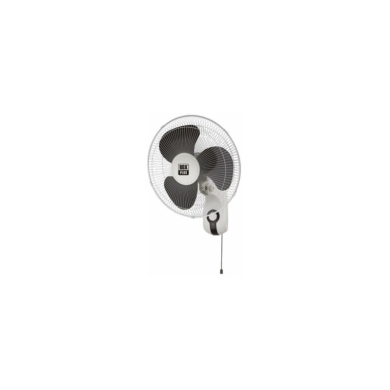 VENTILADOR DE PARED BLANCO 40W ASPAS Ø 40CM  3 VELOCIDADES Ø40CM - WF-1604