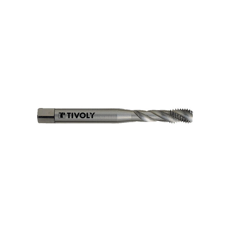 Maschio Per Filettatura Metrica M6 X 1.5 Mm - Burkit HSS A Scanalatura Dritta - Classe H2, 66 Mm Lunghezza