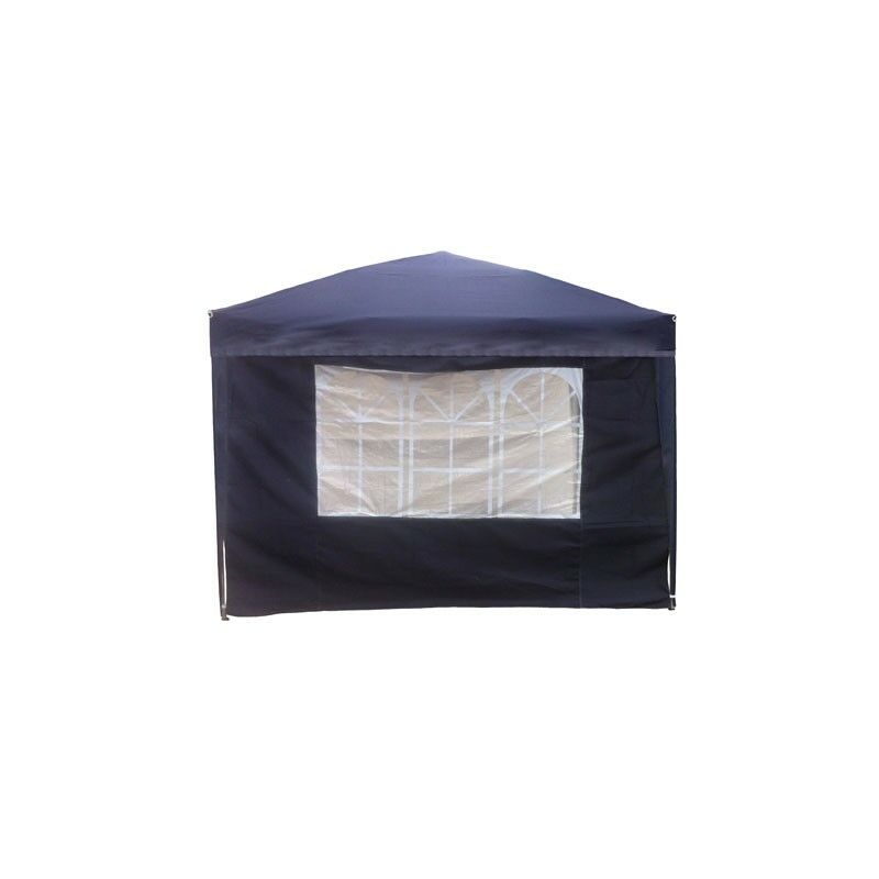 CORTINA CON VENTANA CARPA PLEGABLE 9675205 AZUL - GB50010A-SP2