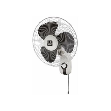 VENTILADOR DE PARED BLANCO 40W ASPAS Ø 40CM  3 VELOCIDADES Ø40CM - WF-1604